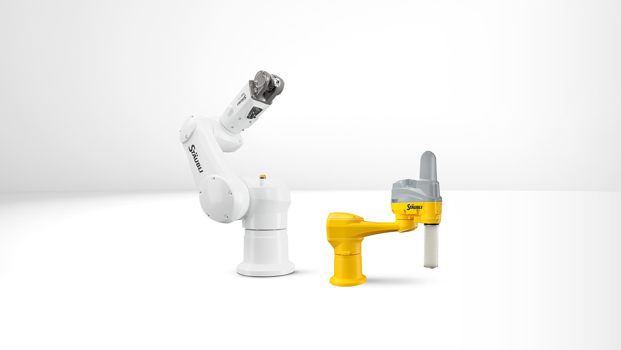 6 axis and SCARA industrial robot arms