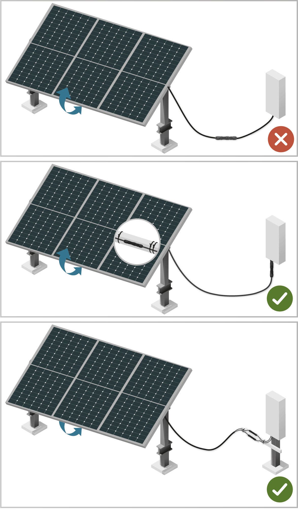 Solar Tracker Cabling-2
