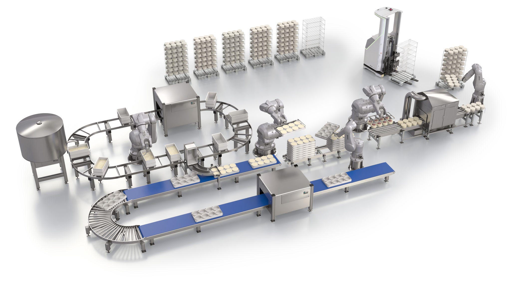 Soft Cheese Production Line 