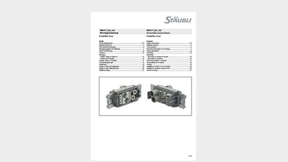 Teaser image with assembly instructions MA417 dedicated to CombiTac direqt