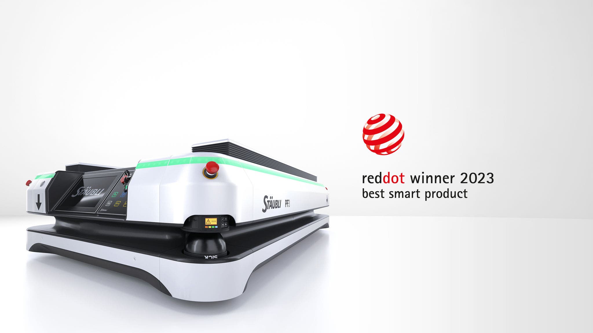 AGV automated guided vehicle PF3 reddot winner