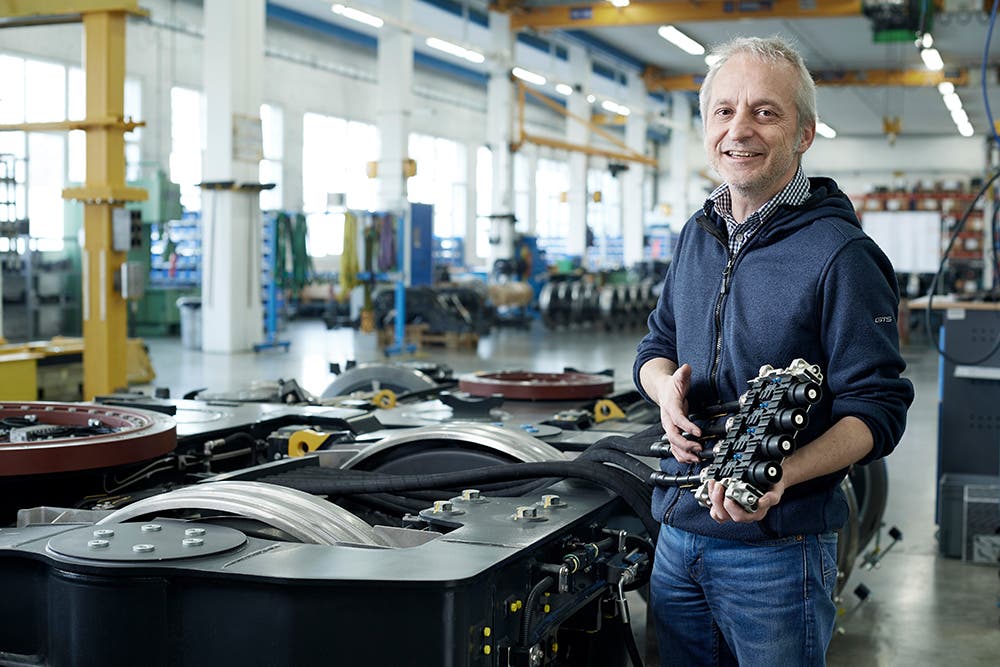 Stadler Project Manager Mechanical Engineering with MPC on bogie