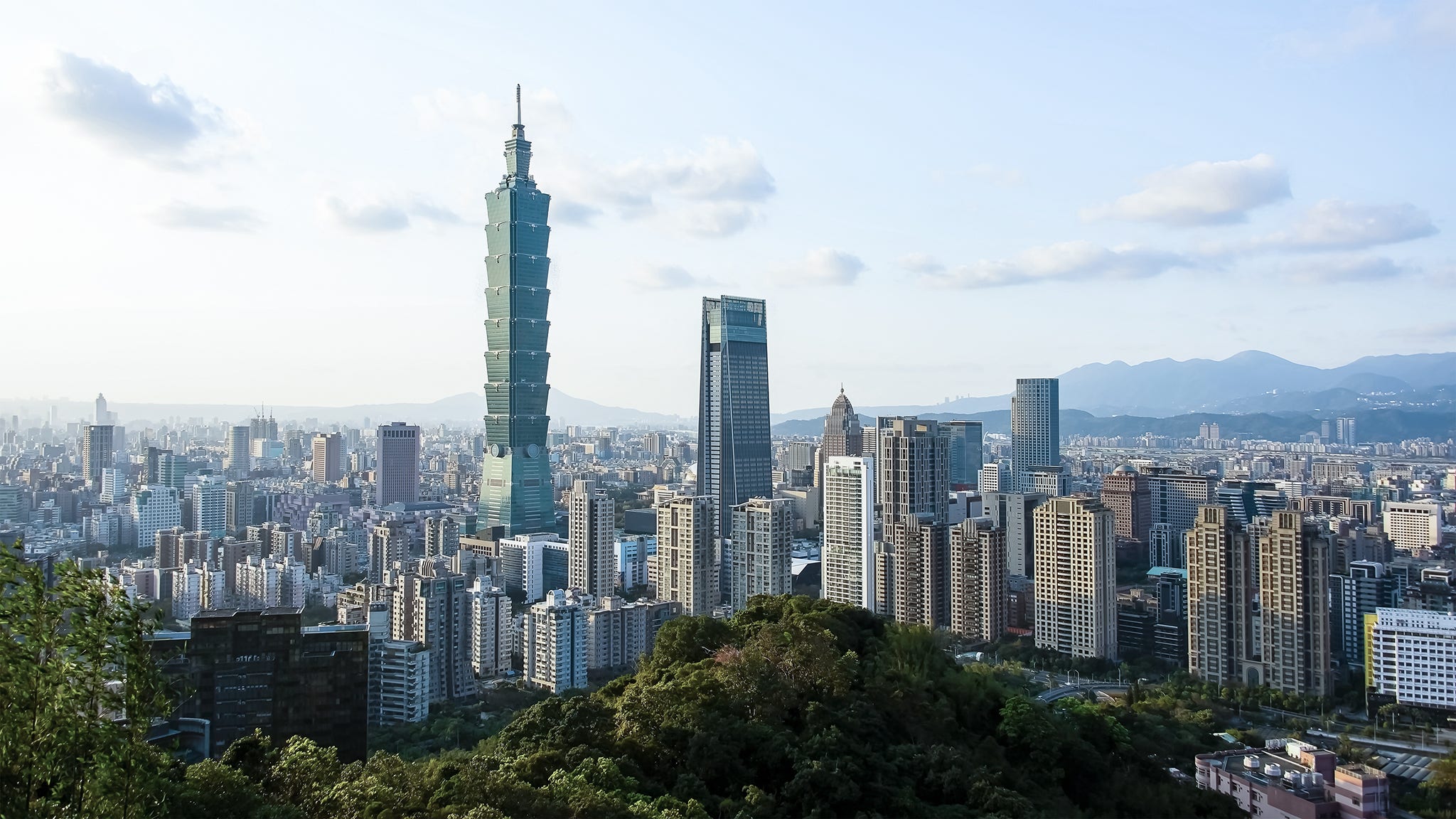 City of Taipei in daytime, Taiwan