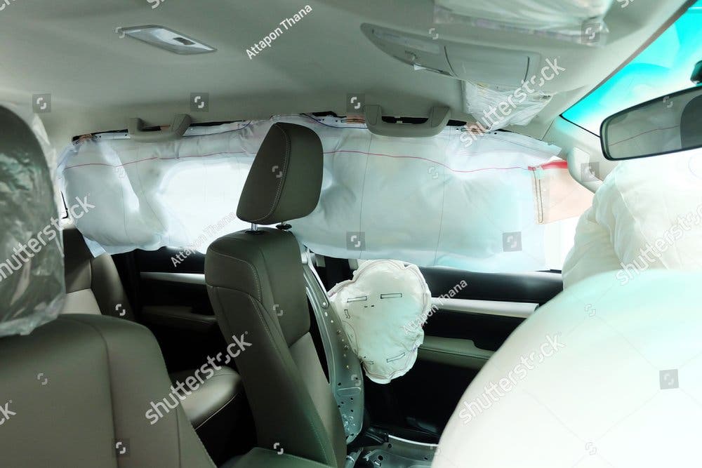 Curtain OPW airbag test