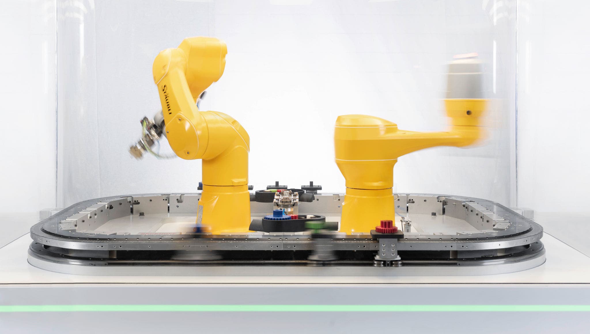 TS2 robot in assembly application