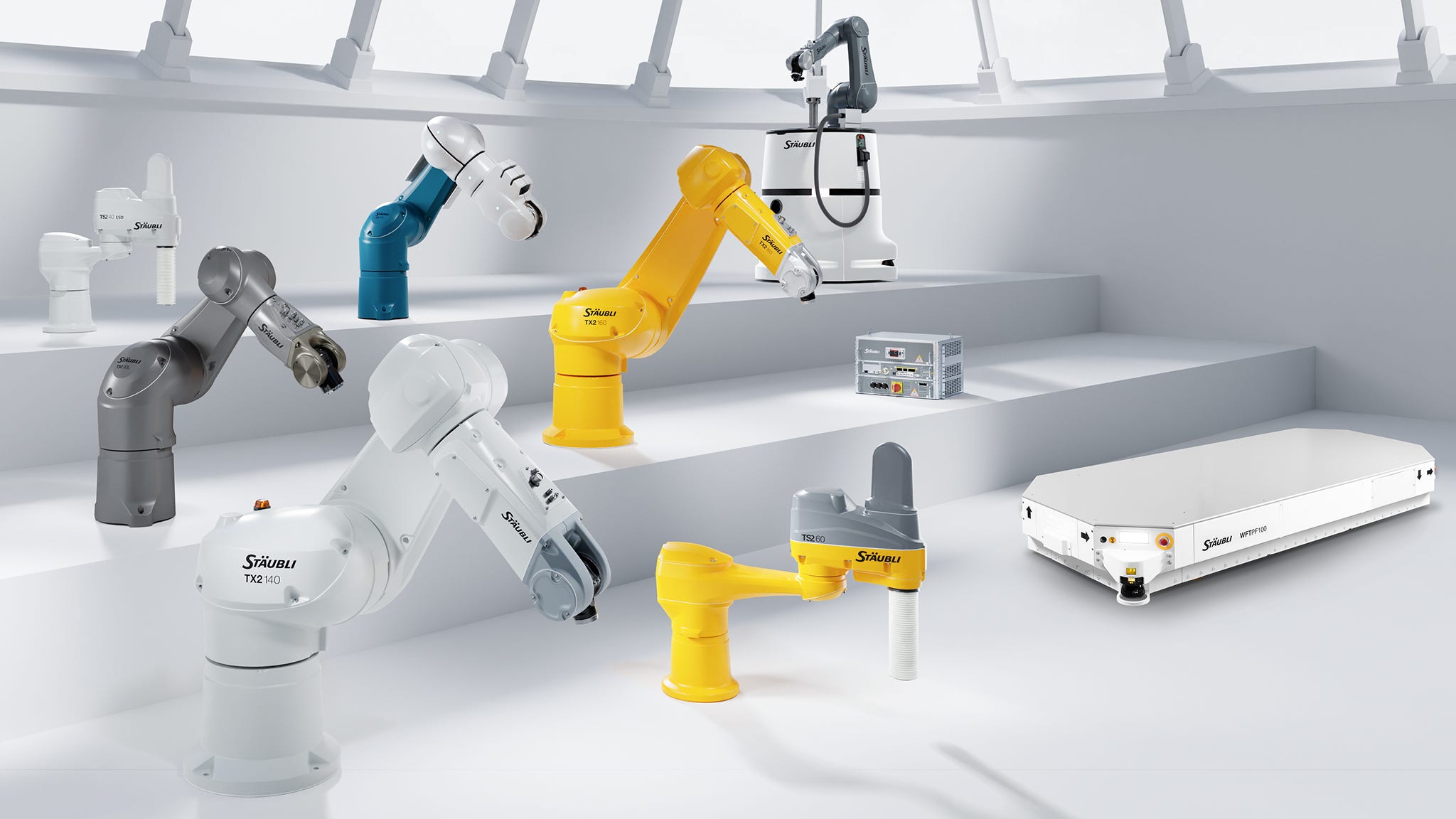 Stäubli Robotics product range