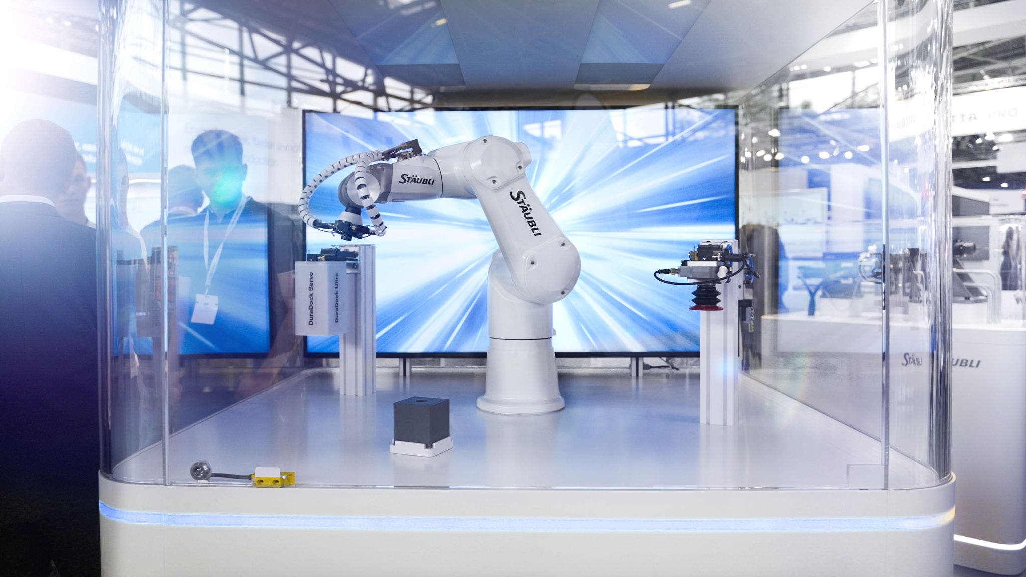 stäubli robots at automatica 2023