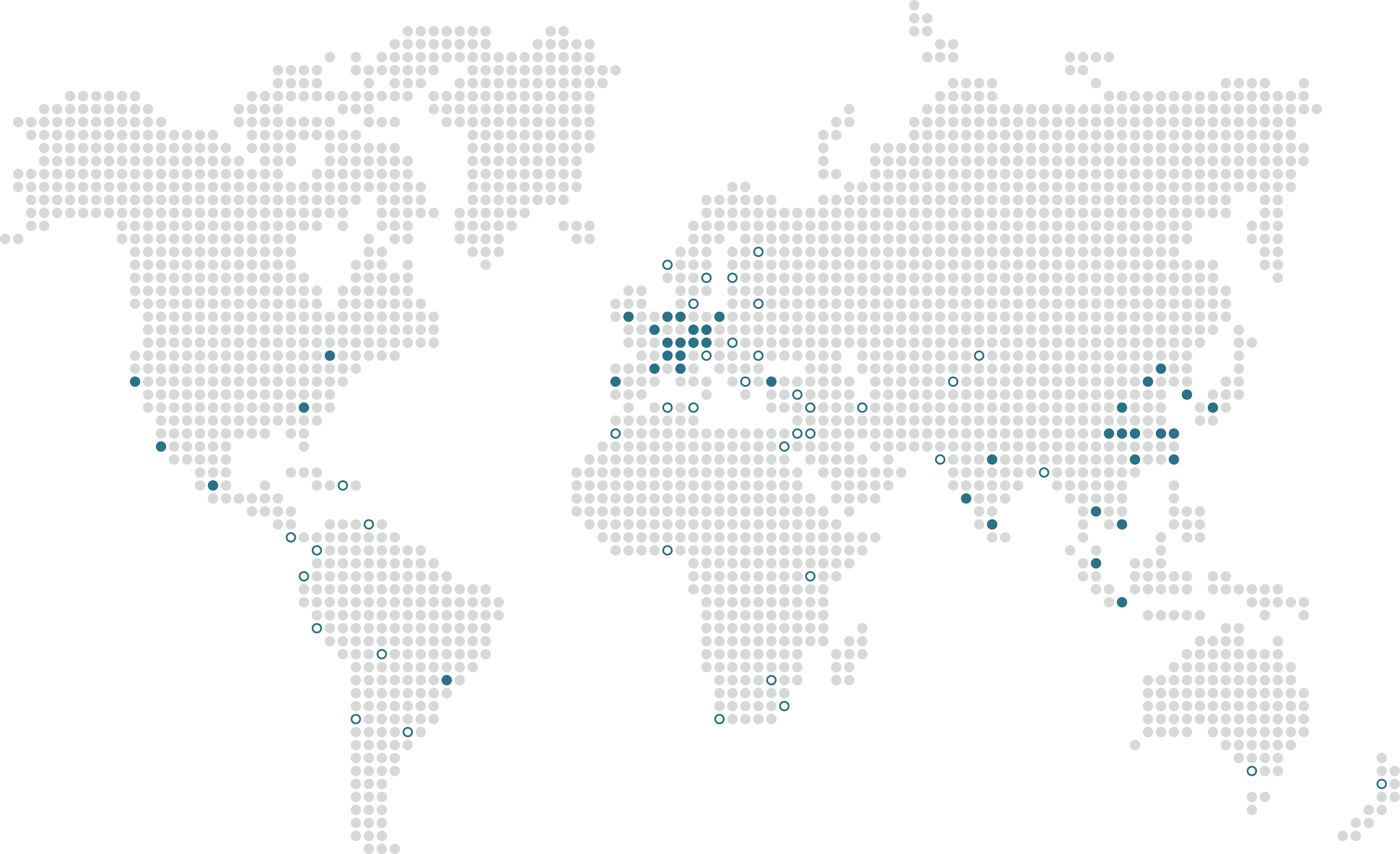 Stäubli's global presence throughout the world