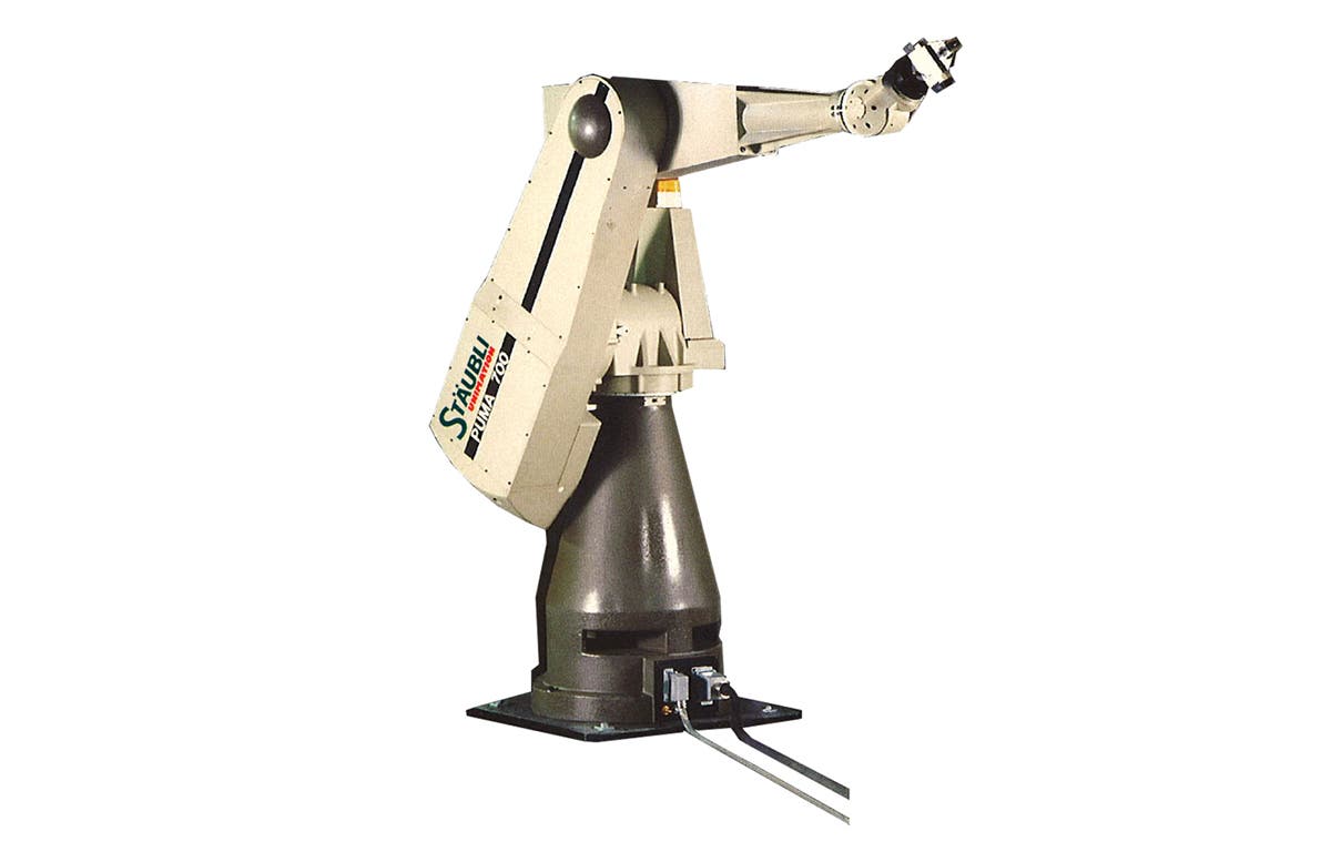1989 - Stäubli starts Robotics activity - PUMA robot arm