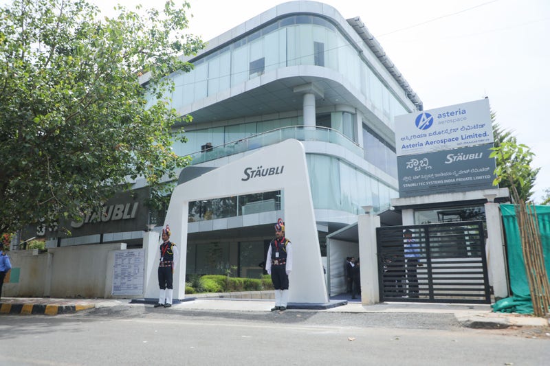 Stäubli office building in Bangalore, India