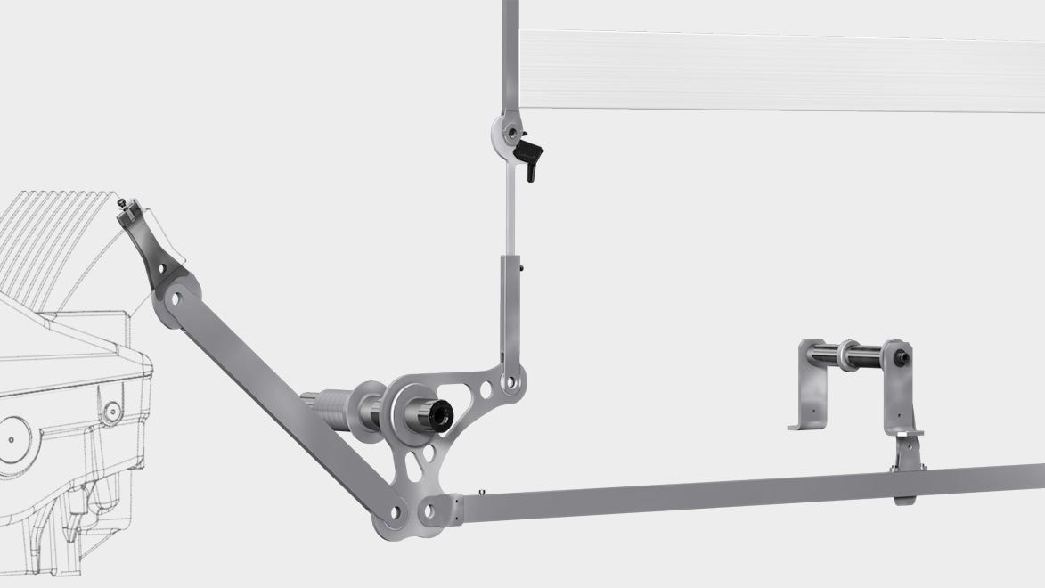 Stäubli frame weaving transmission systems