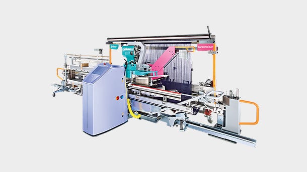 High speed drawing-in machine
