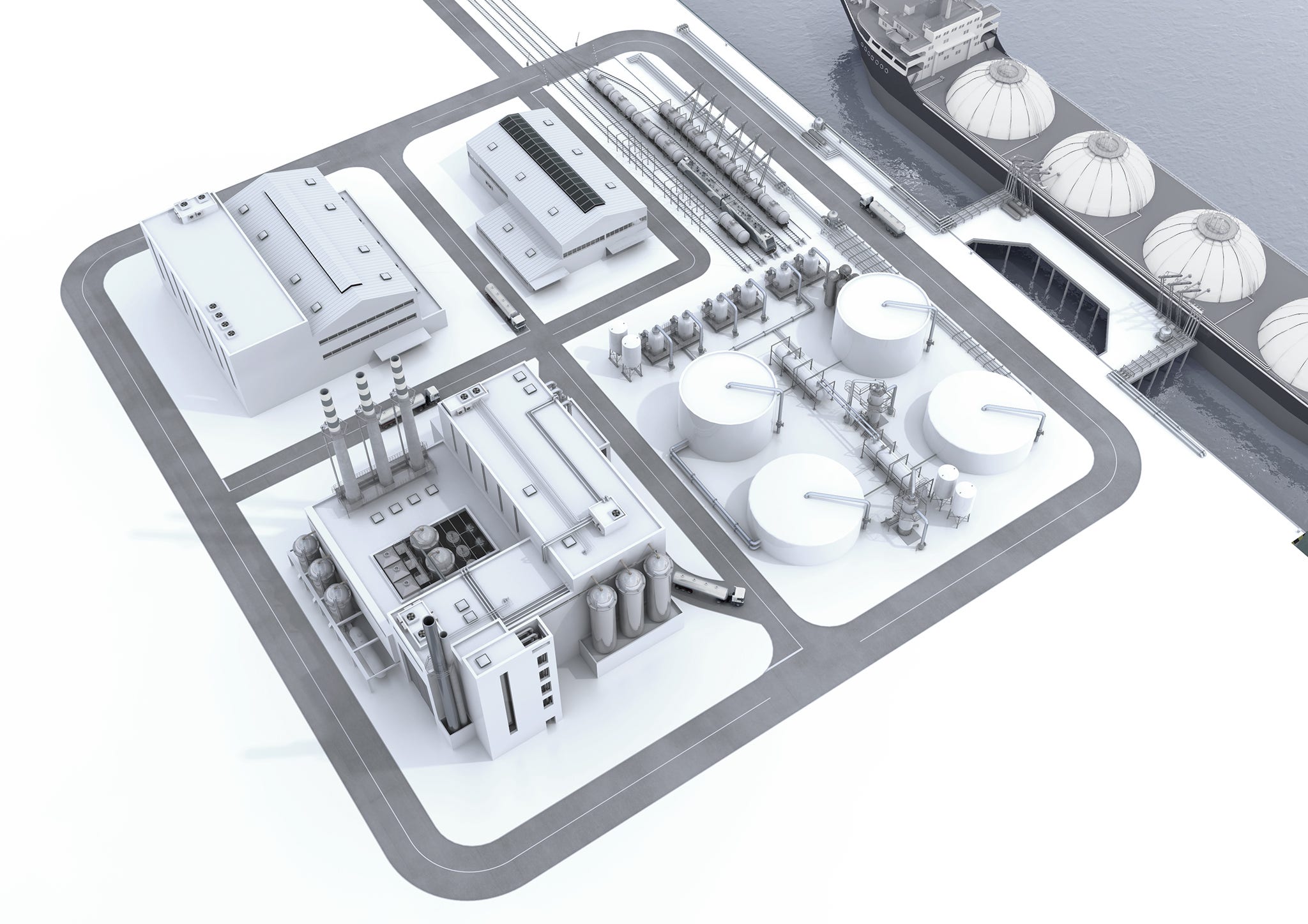 schema chemical plant