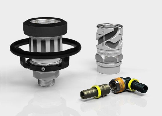 Filling & draining - Quick coupling range