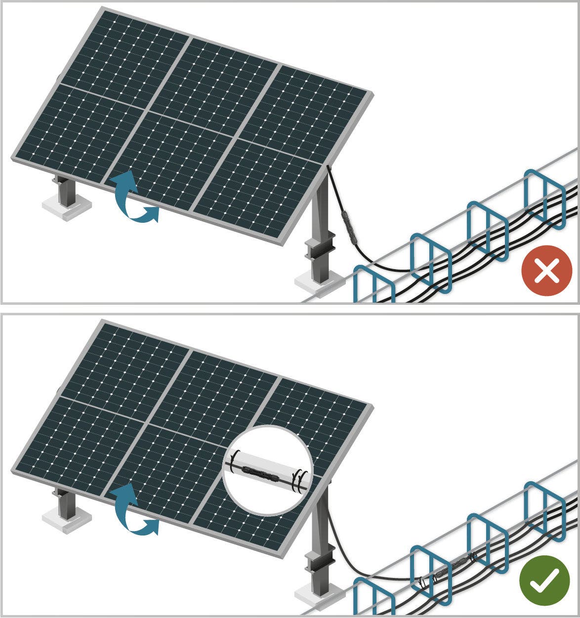 Solar Tracker Cabling-3