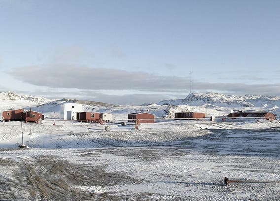 Teaser image with Artigas Base, Antarctic