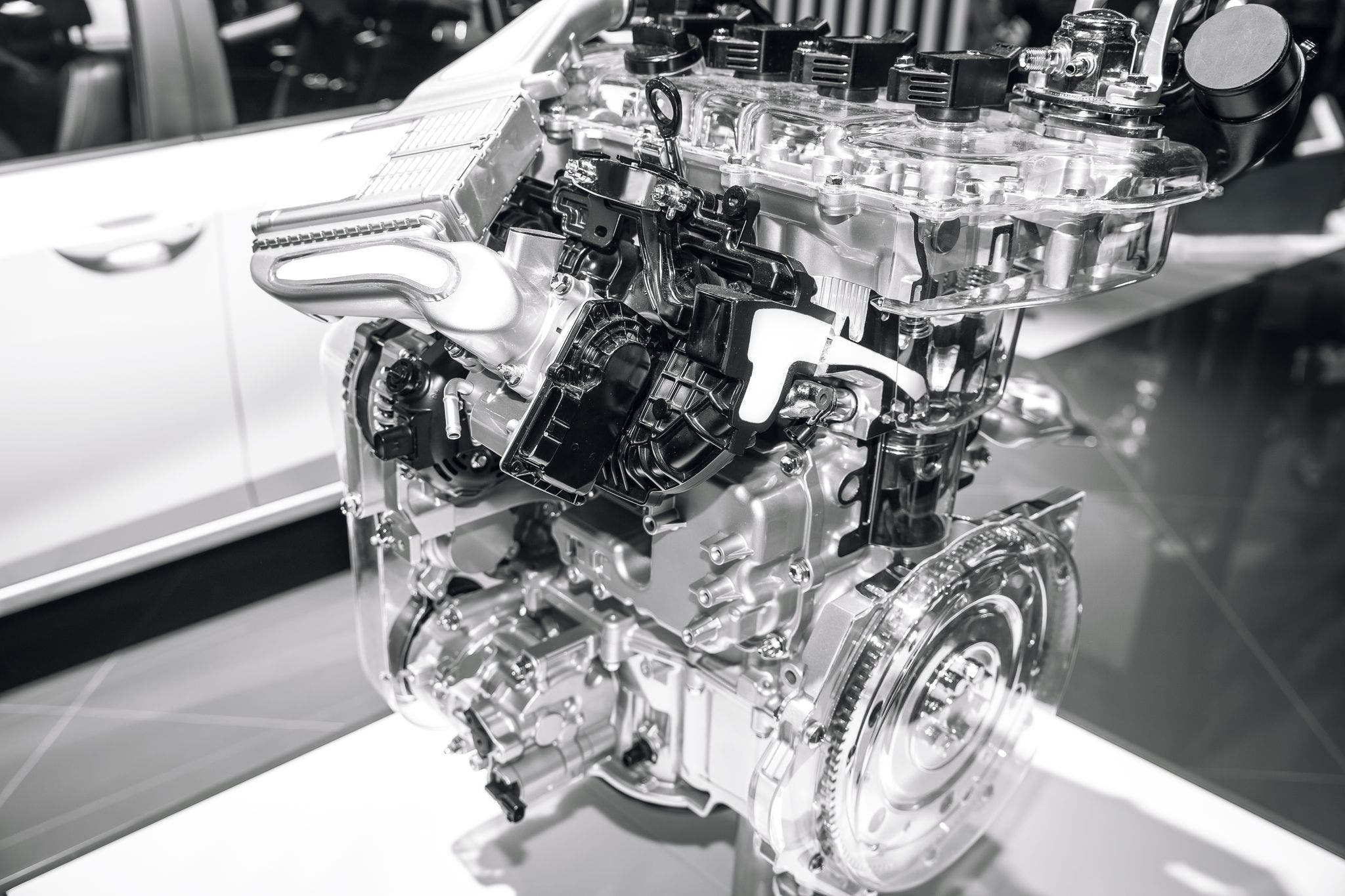 new part of car's engine