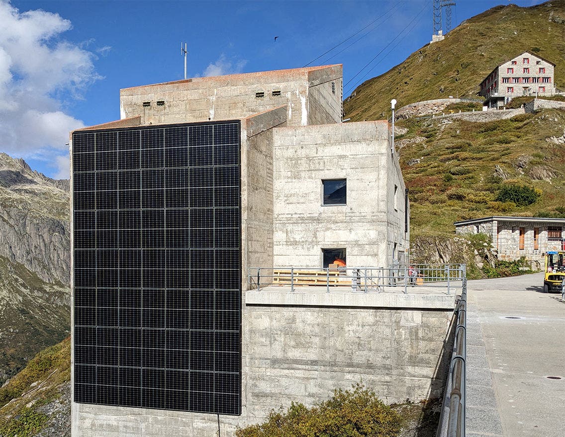 Austrian PV plant in Ratten
