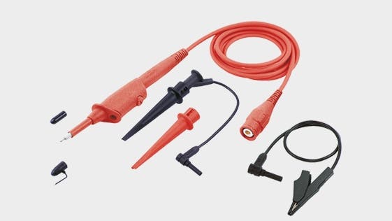 Teaser image with SET Isoprobe II – 10:1 HF, test probe set with extensive range of accessories for the needs of the professionally equipped test engineer.