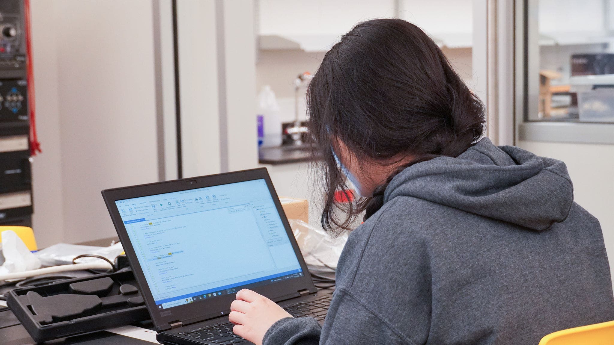 student coding
