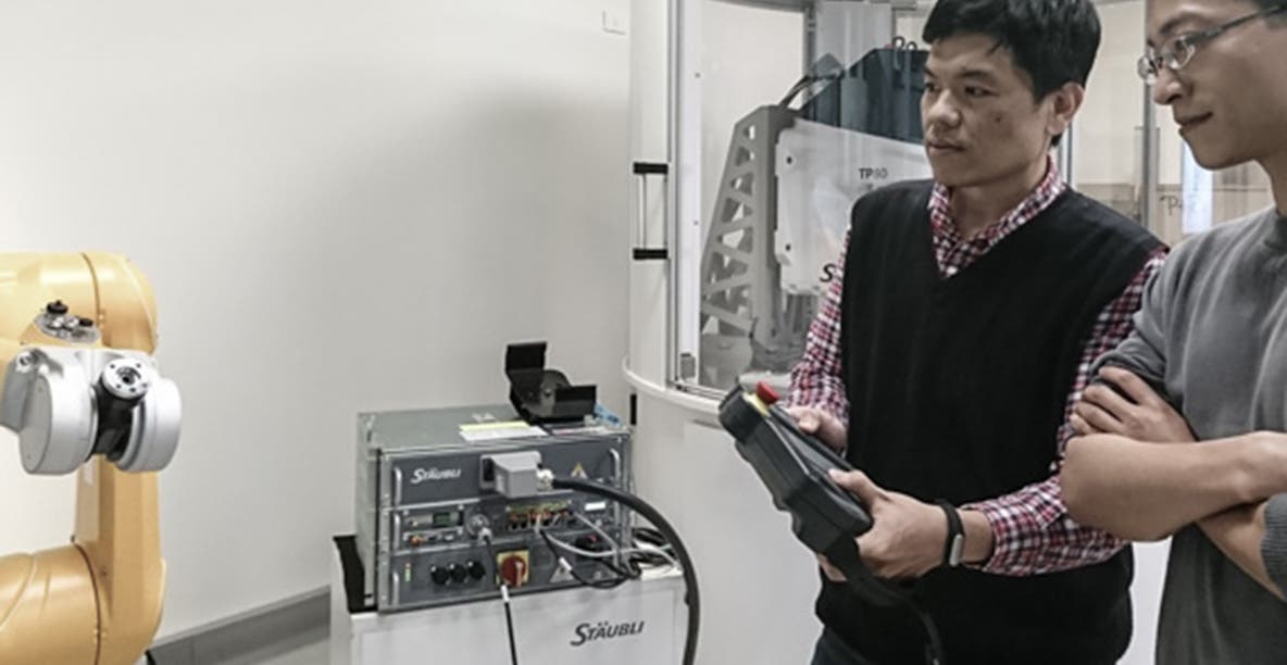 Asian training center for Robotics product range