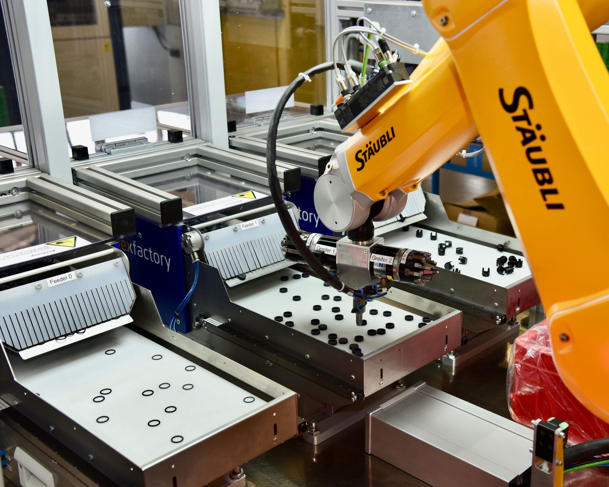 Highly efficient pre-assembly of residual pressure relief valves