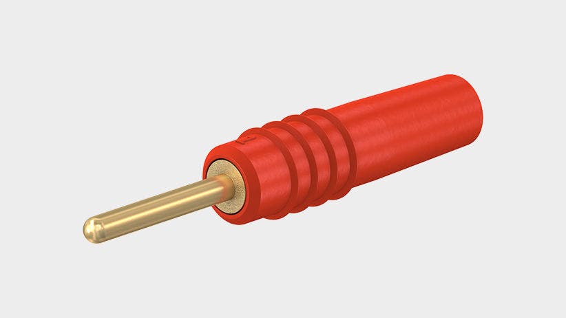 Ø 1 mm rigid for self-assembly of test leads. Solder connection.
