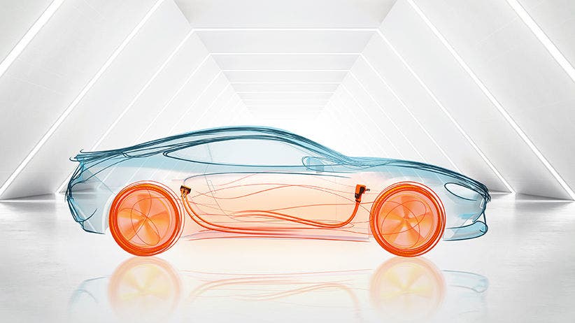 E-mobility sport car