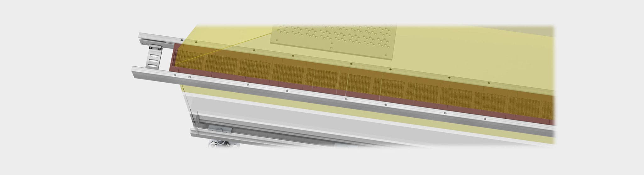 Stäubli harnesses make the perfect link between the Jacquard machine and the warp threads of the weaving machine.