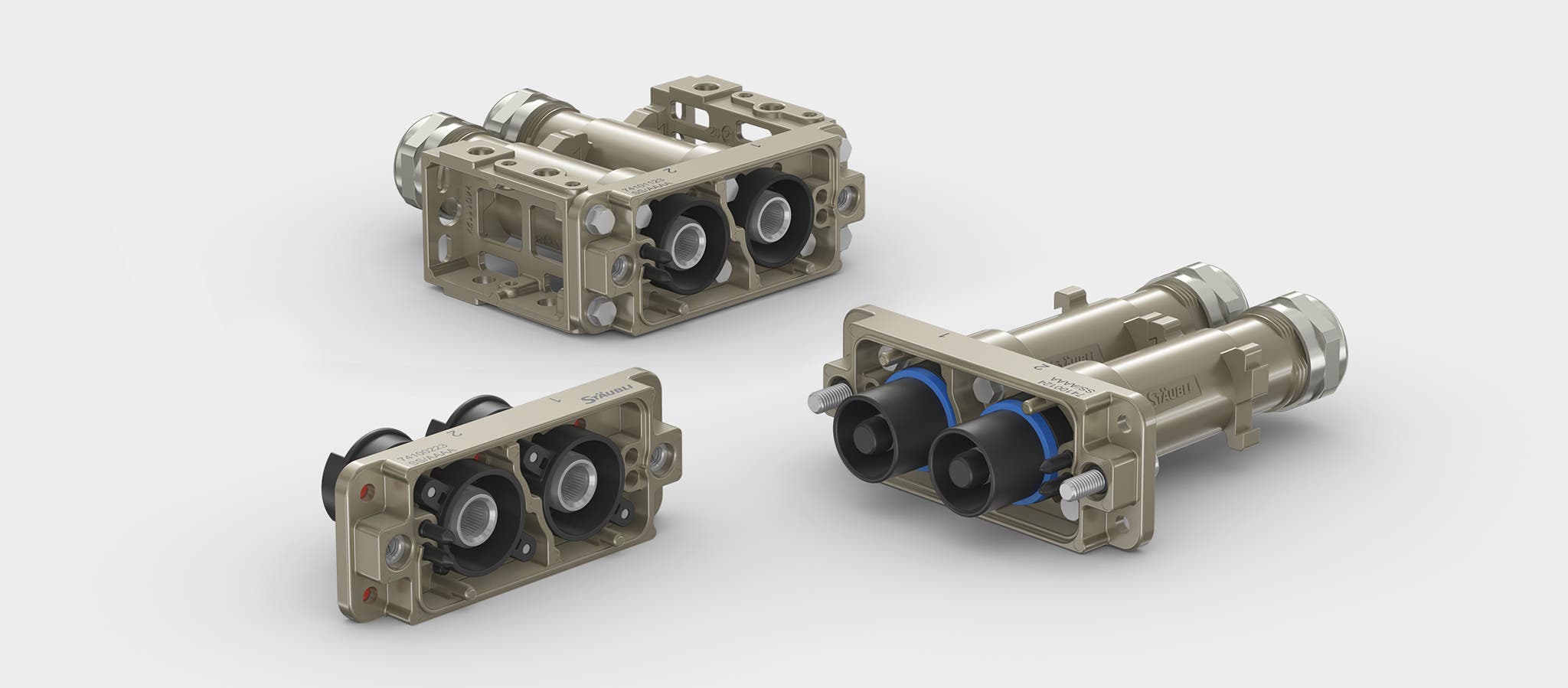 EvoTrak lite - modular connector for medium power railway applications