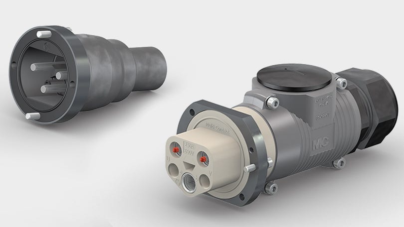 Product image with primary circuit connector circular PCS250 range