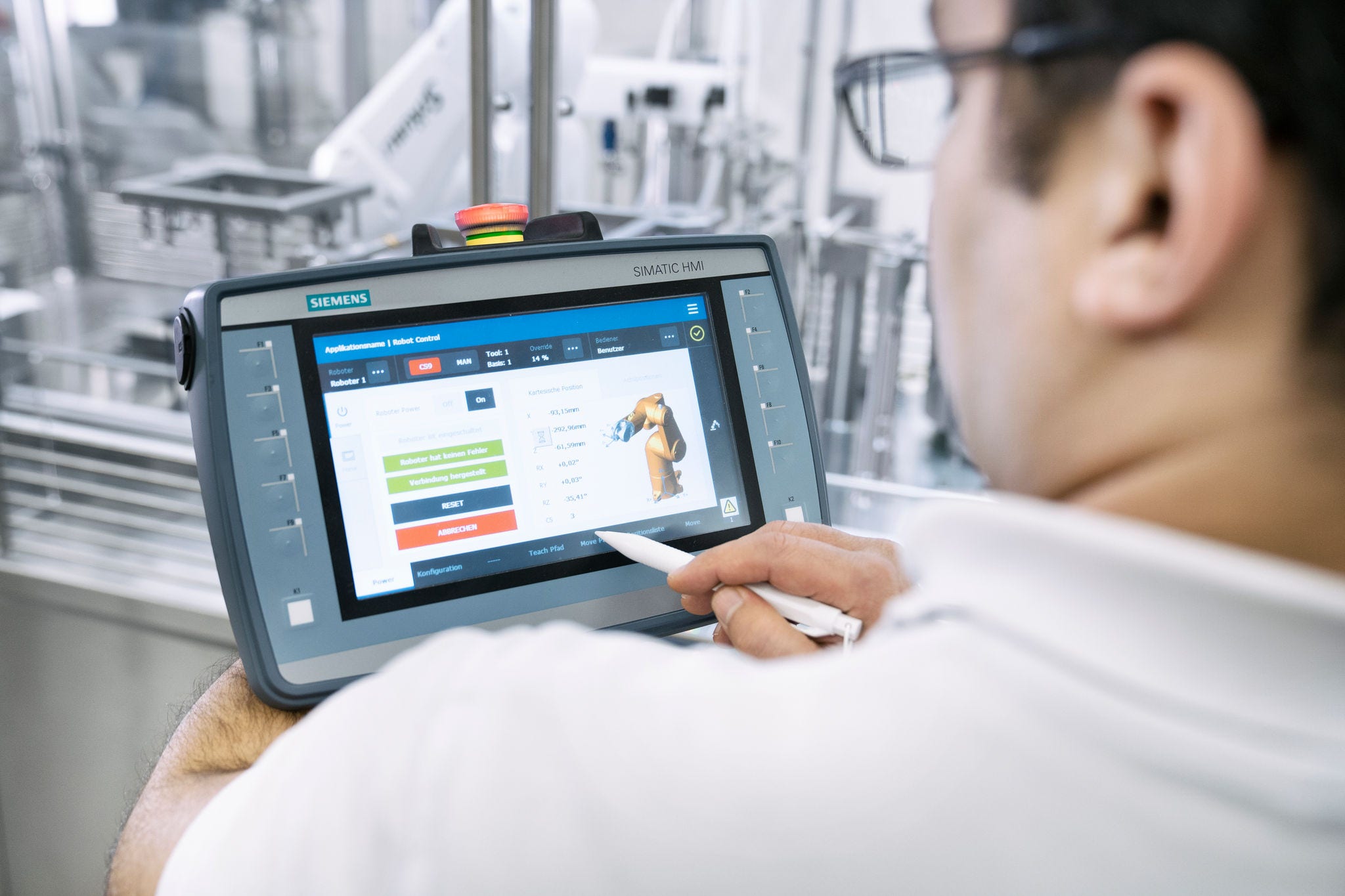 Stäubli Interpreter for Siemens Simatic Robot Library