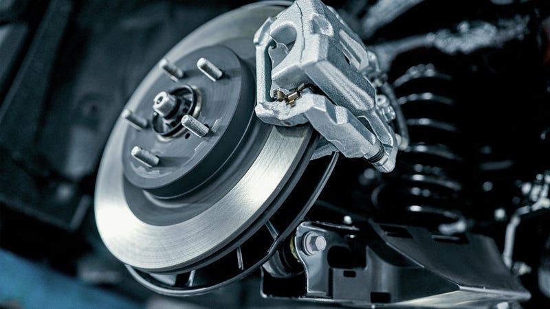 Disc brake of the vehicle for repair
