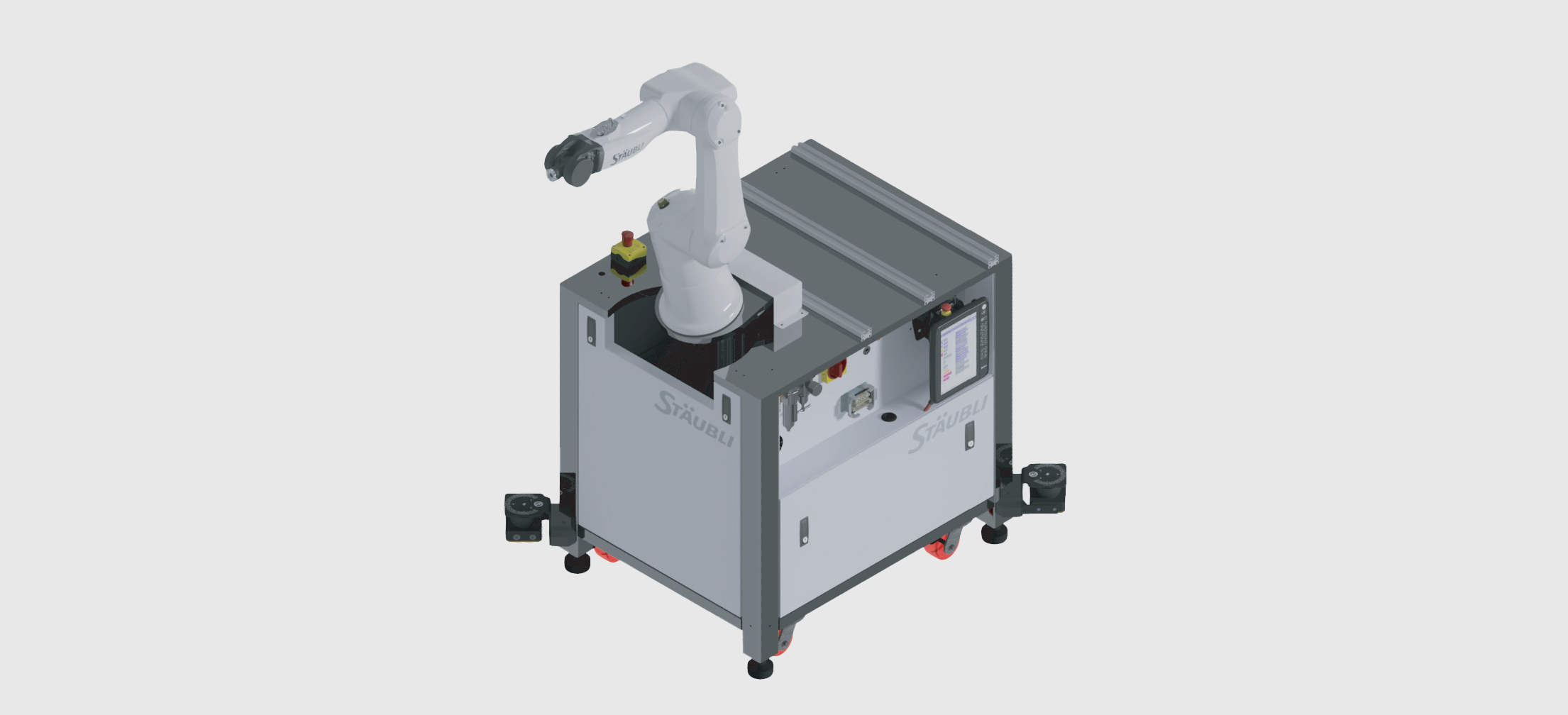 Machine Tending Cart