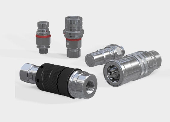 Hydraulic - Quick coupling range