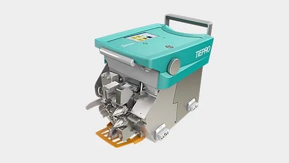 Warp tying machine