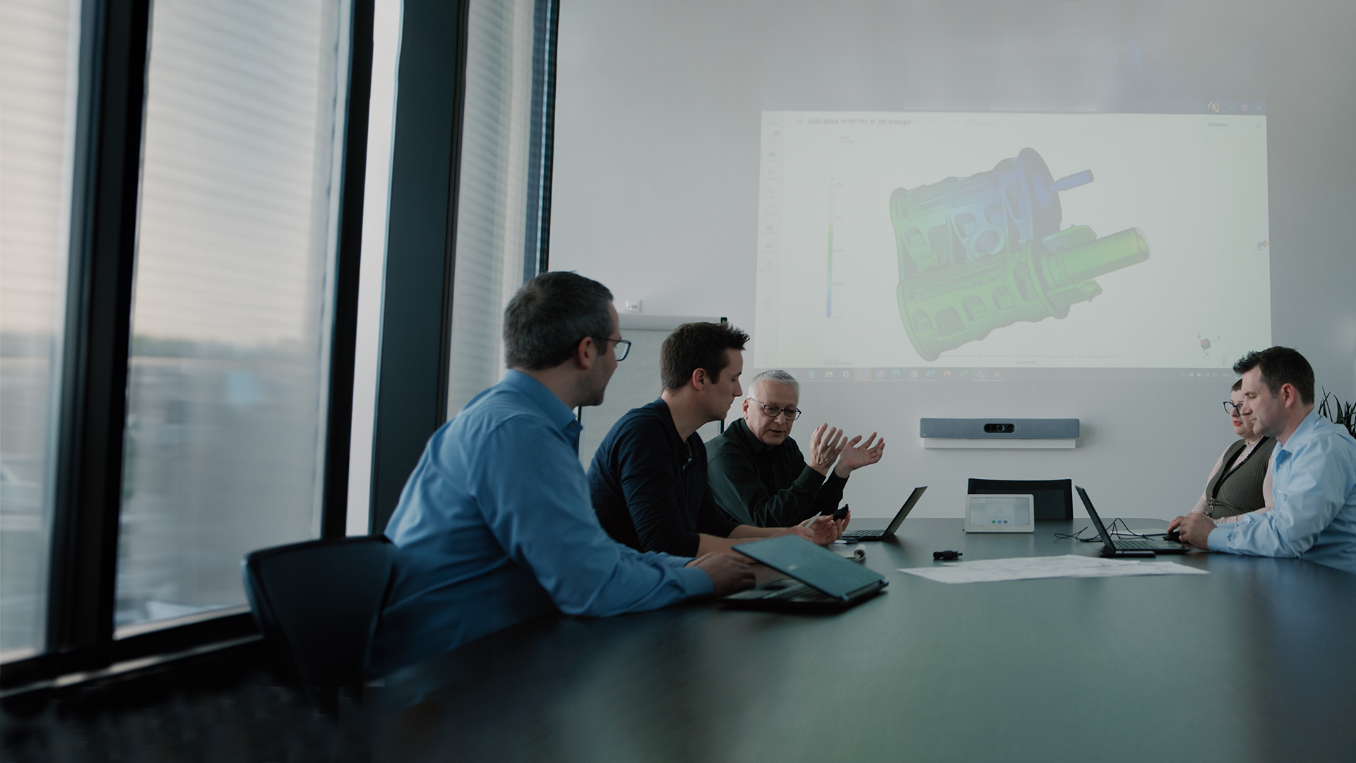 Customer exchange meeting with Stäubli PV experts
