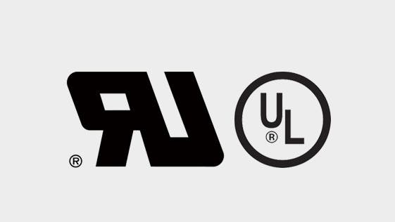 Teaser image with logo for the download center about UL certification