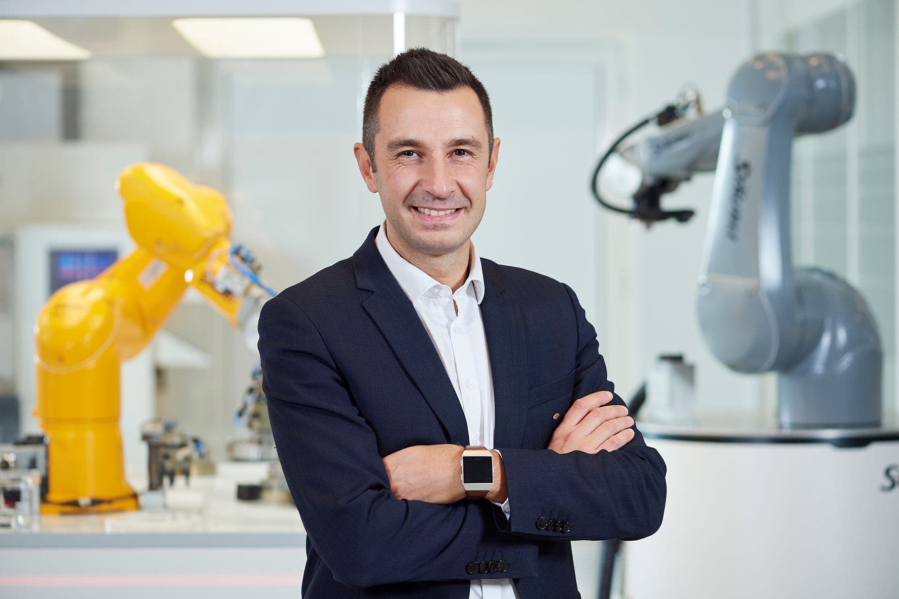 Adrien Brouillard takes over the role of Stäubli Robotics Executive President ad interim, following Christophe Coulongeat's departure on March 31.