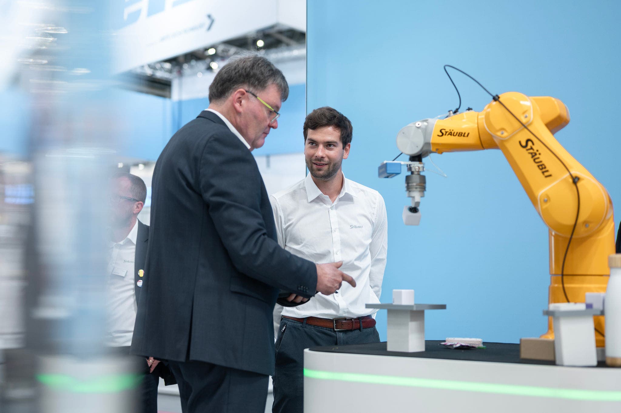 stäubli robots at automatica 2023