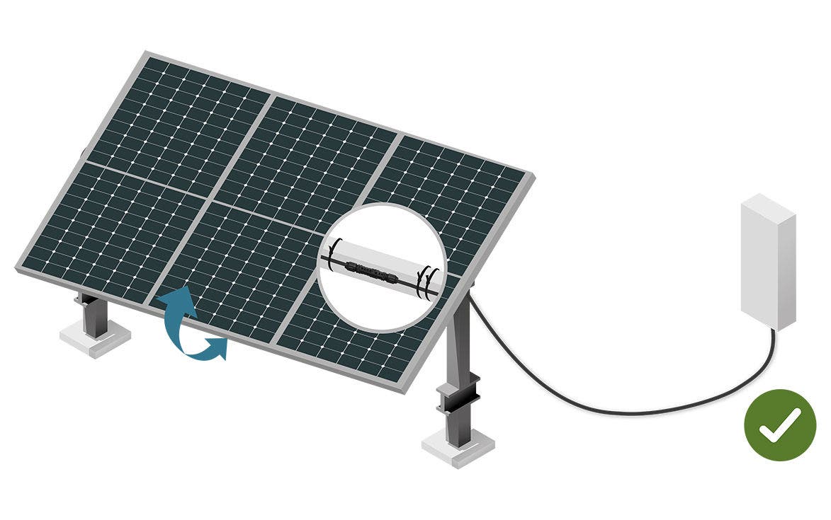 Solar-Tracker Cabling 2b