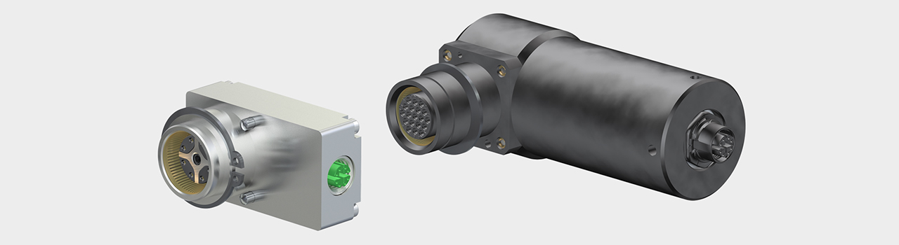 Header image with Gigabit Ethernet connector GigaDock, extremely compact connectors for the highest demands up to 10 GBit/s.