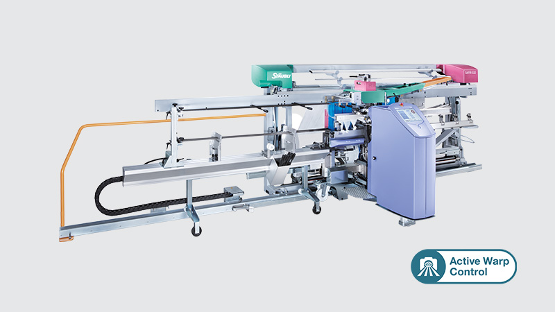 The SAFIR S32 automatic drawing-in machine is perfect for weaving mills that process filament yarns.