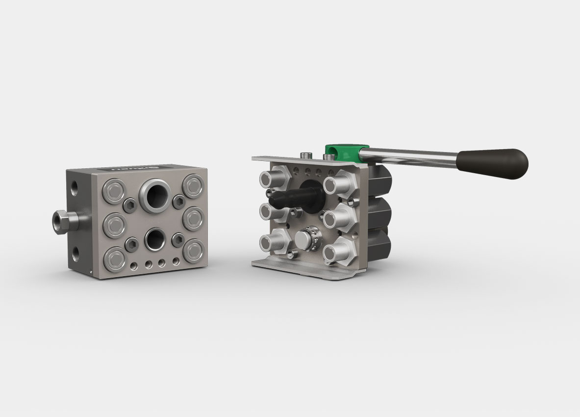 High pressure multicouplings for hydraulic circuits RMP Stäubli